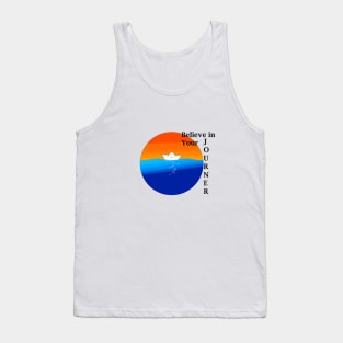 Boat Paper Inspiration Tank Top